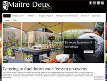 Tablet Screenshot of maitredeux.nl